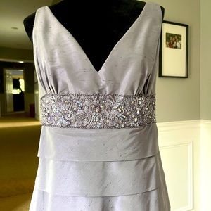 Eden Maids Size 14 Lavender formal dress w/ stole